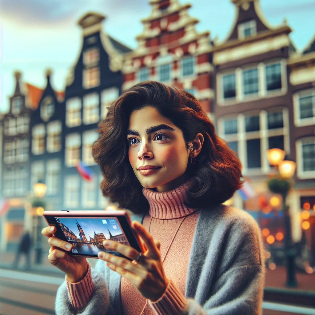 Schematische weergave van IPTV-introductie met televisie, internet verbinding en verschillende apparaten voor streaming-diensten