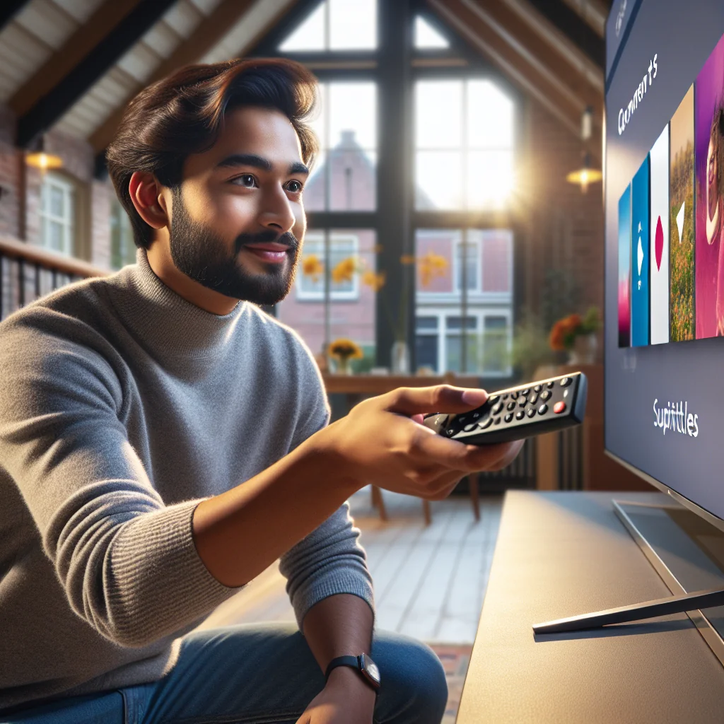 IPTV ondertiteling aanzetten LG Smart TV: Handleiding