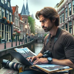 IPTV Prime streaming dienst interface met tv-kanalen en on-demand content op smart TV scherm