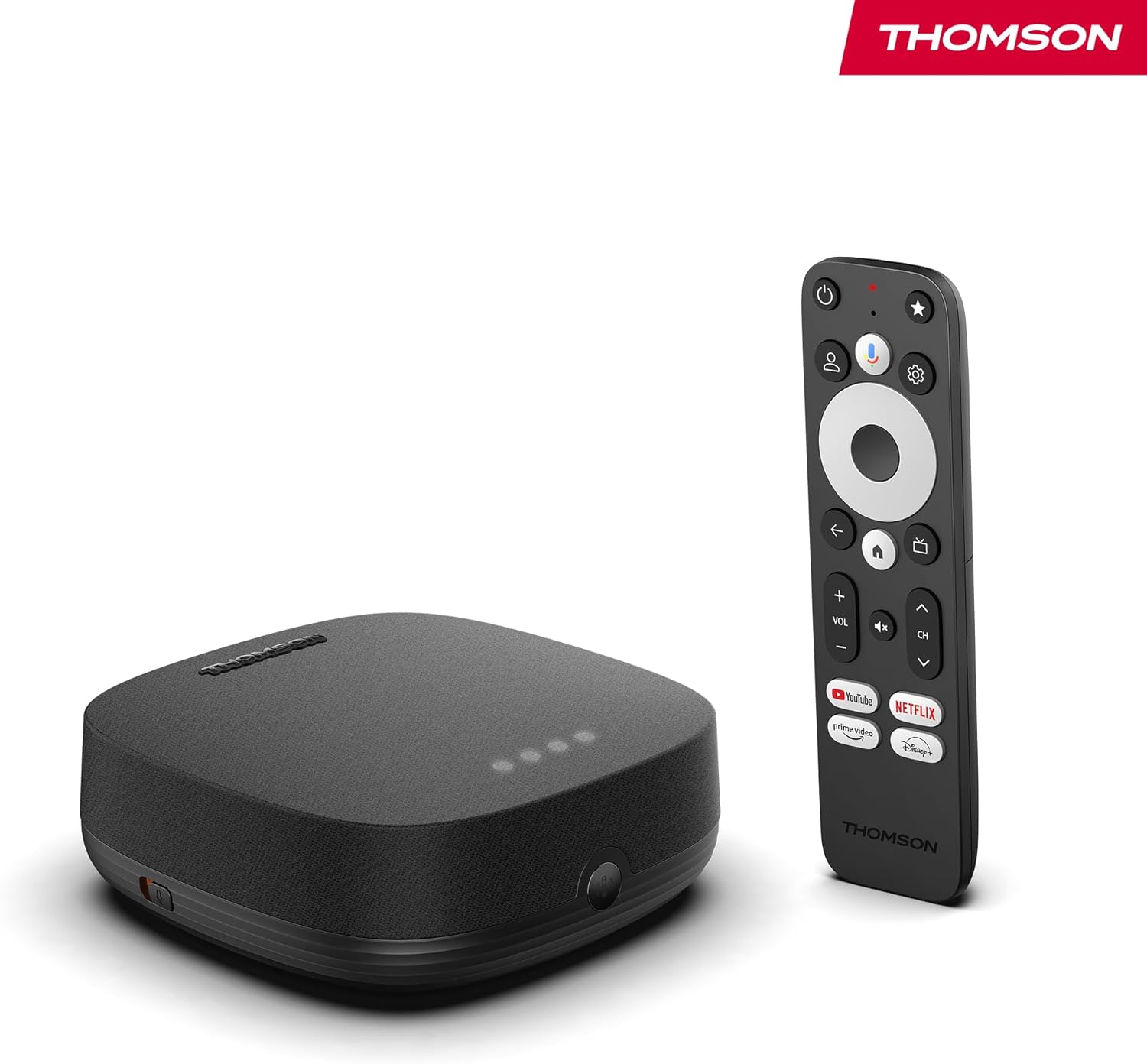 THOMSON Google TV Streaming Box Plus 270 – Krachtige 4K IPTV Box