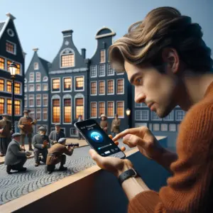 Beste IPTV app iPhone interface met streaming opties en gebruiksvriendelijke navigatie voor mobiele televisiekijkers