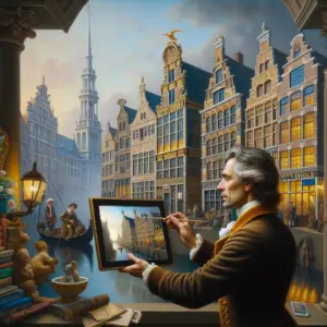 IPTV boete gerelateerde juridische documenten en waarschuwingsbrieven op bureau met hamer en wetboeken