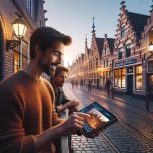 IPTV review vergelijking met beoordelingen, sterren en streaming service evaluaties op computerscherm